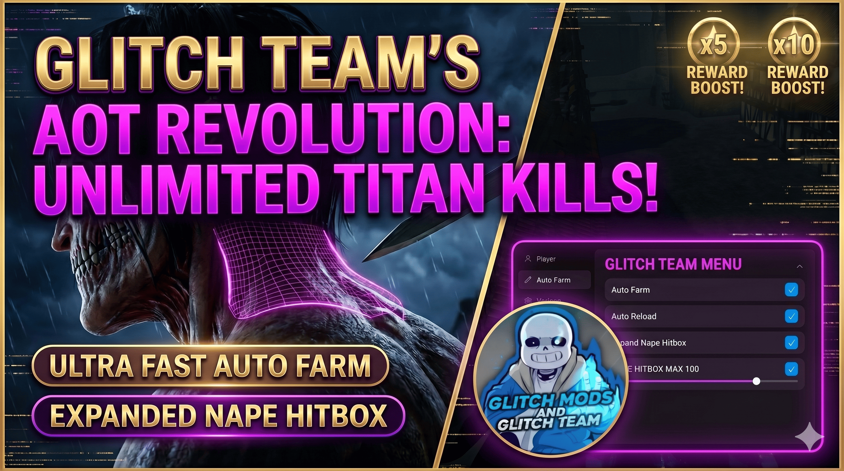 Script Attack On Titan Revolution